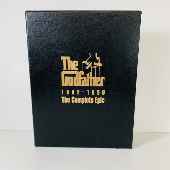 The Godfather VHS 3 Tape Box Set 1902-1959 The Complete Epic Crime Drama - Picture 6 of 11